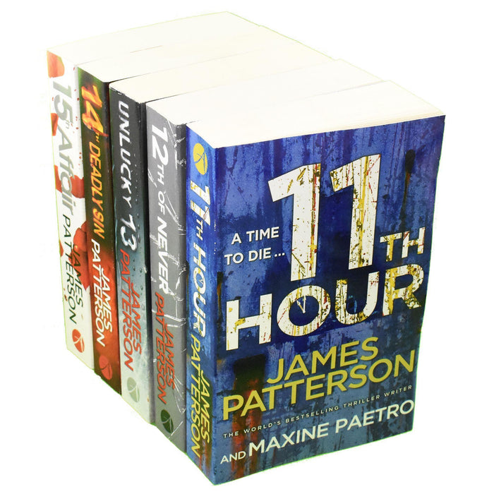 Women's Murder Club by James Patterson 5 Books Collection Set (Book 11-15) - Fiction - Paperback