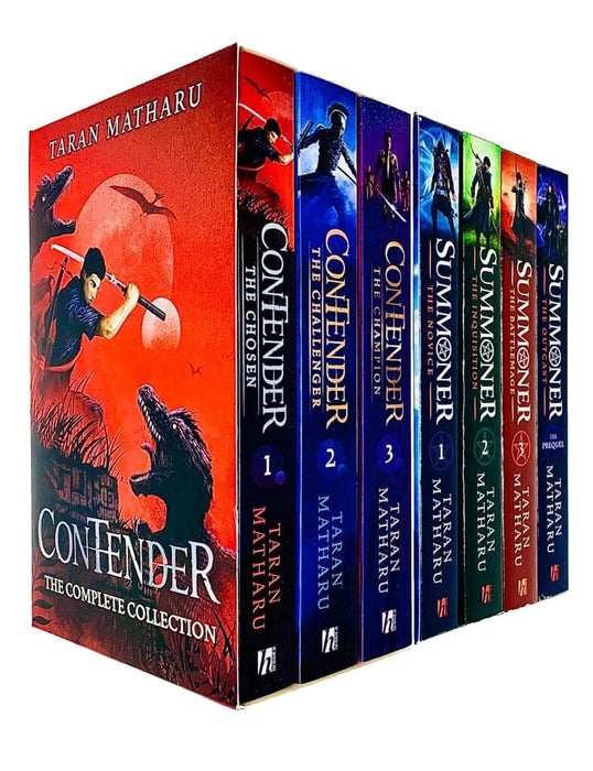 Summoner And Contender Series By Taran Matharu 7 Books Collection Set - Ages 12-17 - Paperback