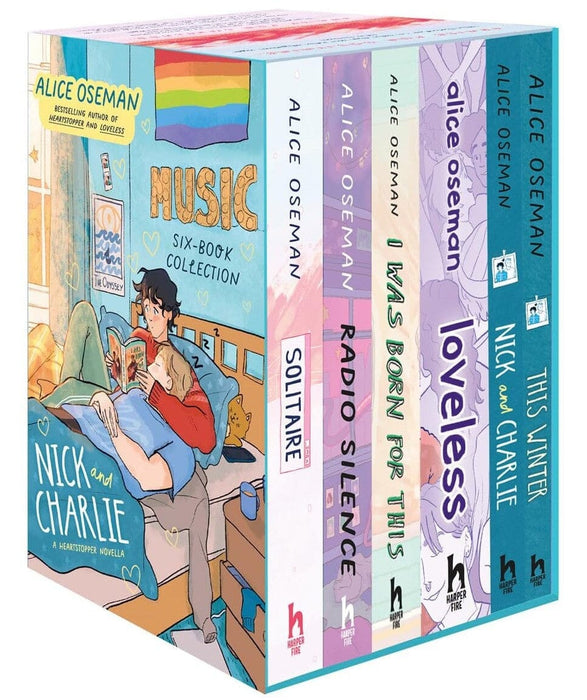 Alice Oseman Collection (Solitaire, Radio Silence, I Was Born For This, Loveless, Nick and Charlie, This Winter) 6 Books Box Set - Ages 13+ - Paperback
