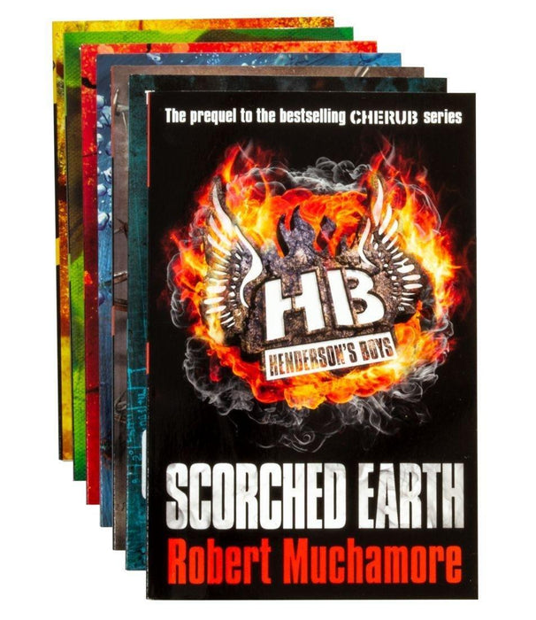 Damaged - Henderson's Boys 7 Books Collection Set By Robert Muchamore - Ages 9-14 - Paperback M 33