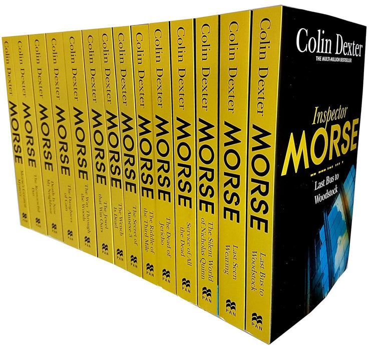Inspector Morse Complete Collection by Colin Dexter 14 Books Set - Fiction - Paperback