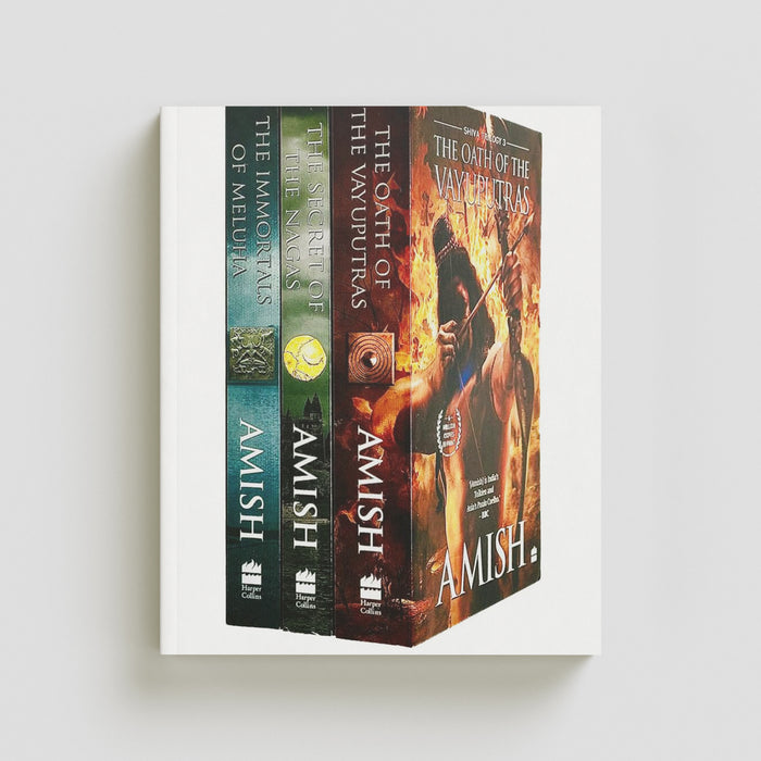 The Shiva Trilogy by Amish Tripathi 3 Books Collection - Fiction - Paperback