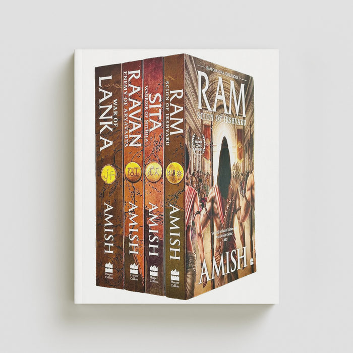 The Ram Chandra Series by Amish Tripathi 4 Books Collection - Fiction - Paperback