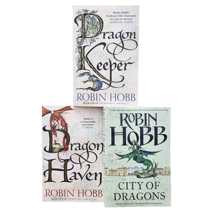 Damaged - Rain Wild Chronicles by Robin Hobb 3 Books Collection - Fiction - Paperback - T 55