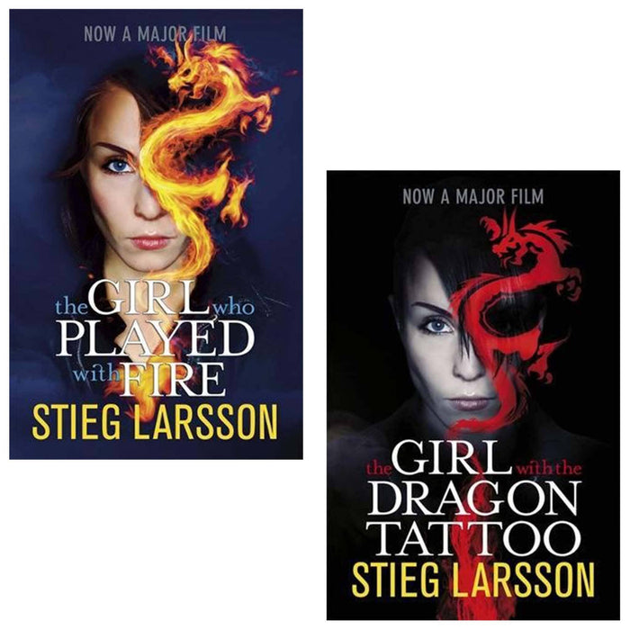 Millennium Trilogy by Stieg Larsson 2 Books Collection Set - Fiction - Paperback