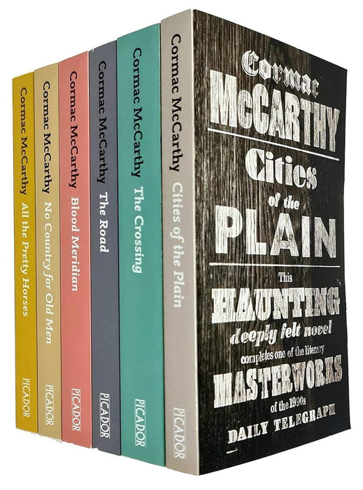 Cormac McCarthy 6 Books Collection Set - Fiction - Paperback