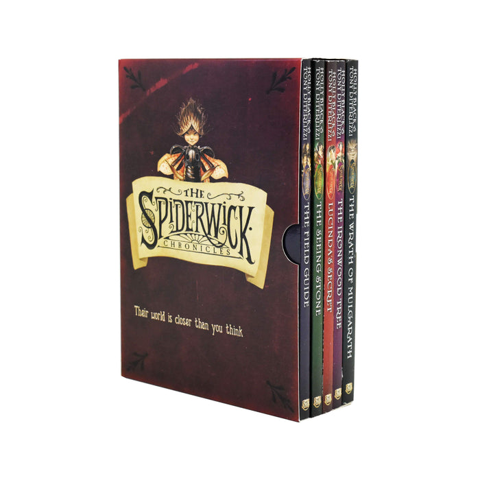 The Spiderwick Chronicles by Holly Black & Tony DiTerlizzi 5 Book Collection - Ages 7-9 - Paperback