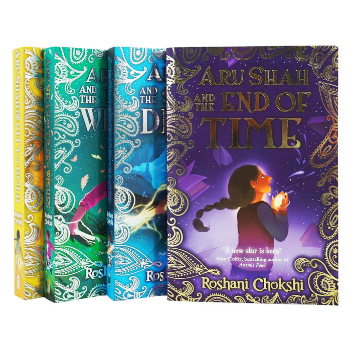 Aru Shah by Roshani Chokshi 4 Books Collection Set - Ages 8-12 - Paperback