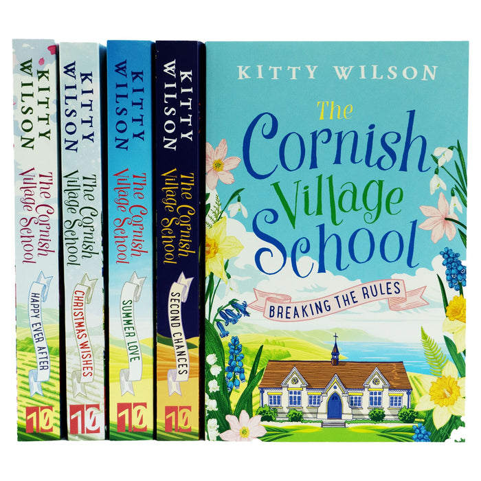 The Cornish Village School Series by Kitty Wilson 5 Books Collection Set - Fiction - Paperback