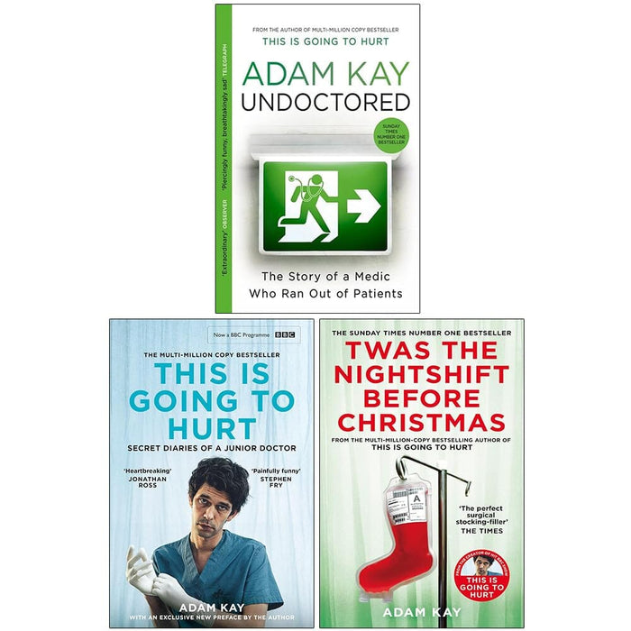 Adam Kay 3 Books Collection Set - Ages 18+ - Paperback