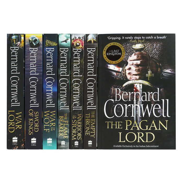 The Last Kingdom by Bernard Cornwell: Books 7-13 Collection 7 Books Set - Fiction - Paperback