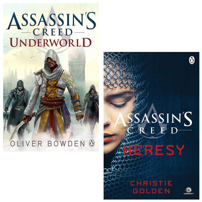 Assassin's Creed Series by Oliver Bowden & Christie Golden 2 Books Collection Set - Fiction - Paperback
