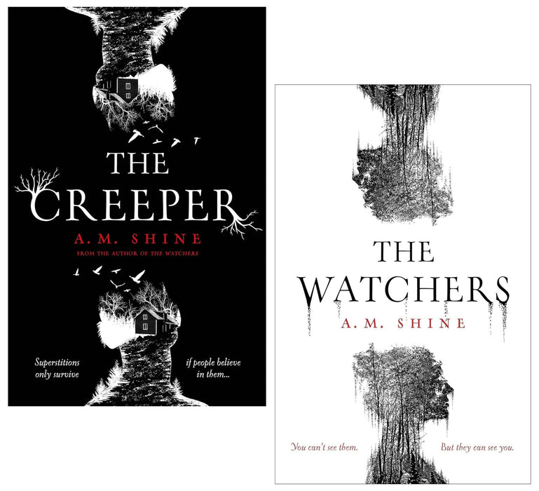 A M Shine's The Watchers & The Creeper: 2 Books Collection Set - Fiction - Paperback
