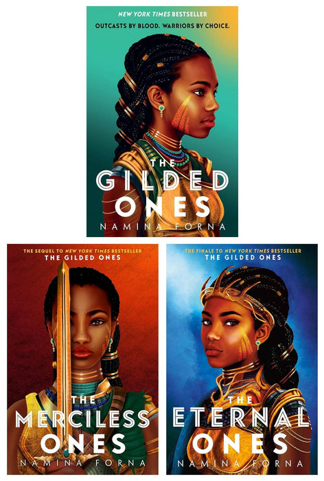 The Gilded Ones Series 3 Books Collection Set By Namina Forna - Ages 14+ - Paperback