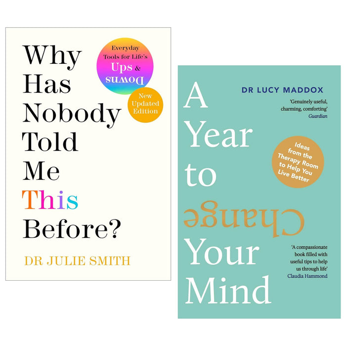 Why Has Nobody Told Me This Before? & A Year to Change Your Mind 2 Books Collection Set - Non Fiction - Paperback