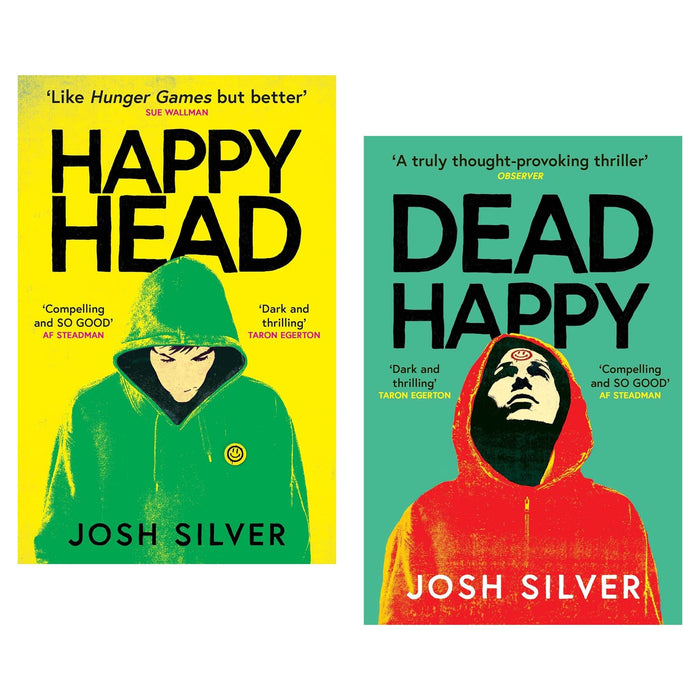 Happy Head Series By Josh Silver 2 Books Collection Set - Ages 14+ - Paperback