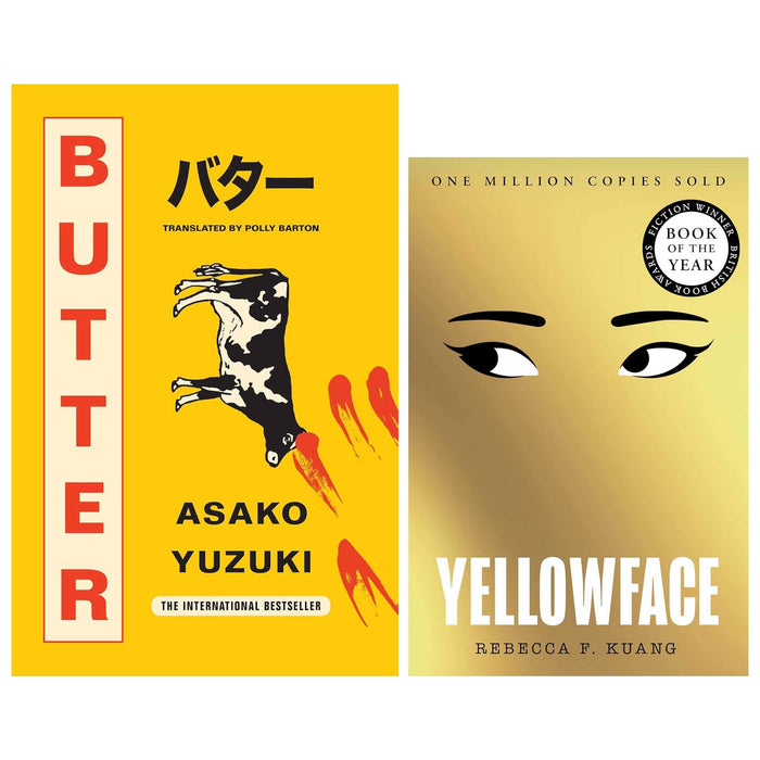 Yellowface & Butter By Rebecca F Kuang & Asako Yuzuki 2 Books Collection Set - Fiction - Paperback