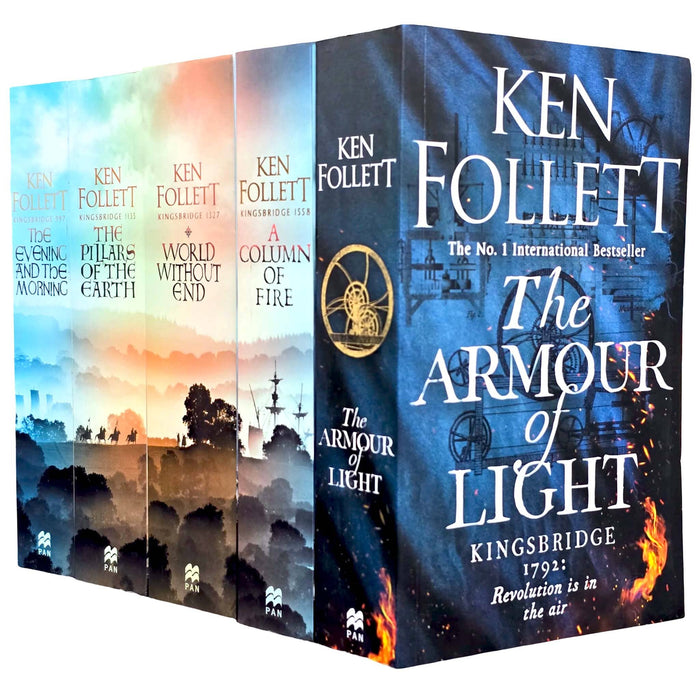 Kingsbridge Series by Ken Follett 5 Books Collection Set - Fiction - Paperback