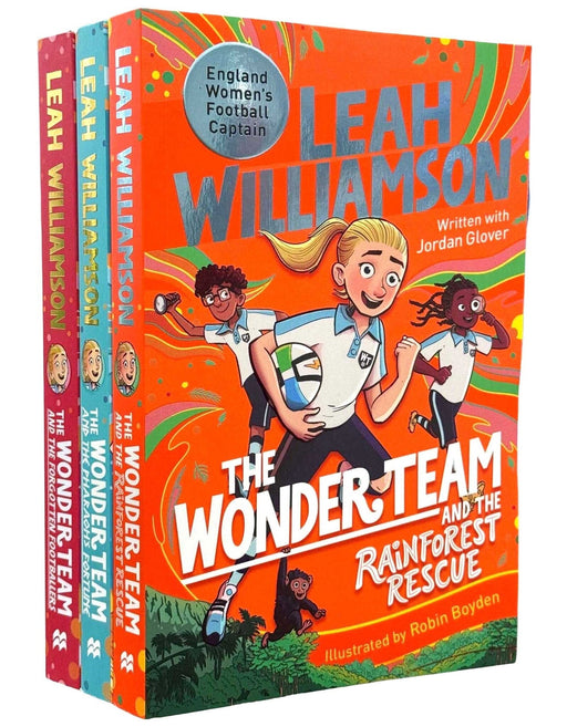 Wonder Team Series By Leah Williamson 3 Books Collection Set - Ages 8-11 - Paperback