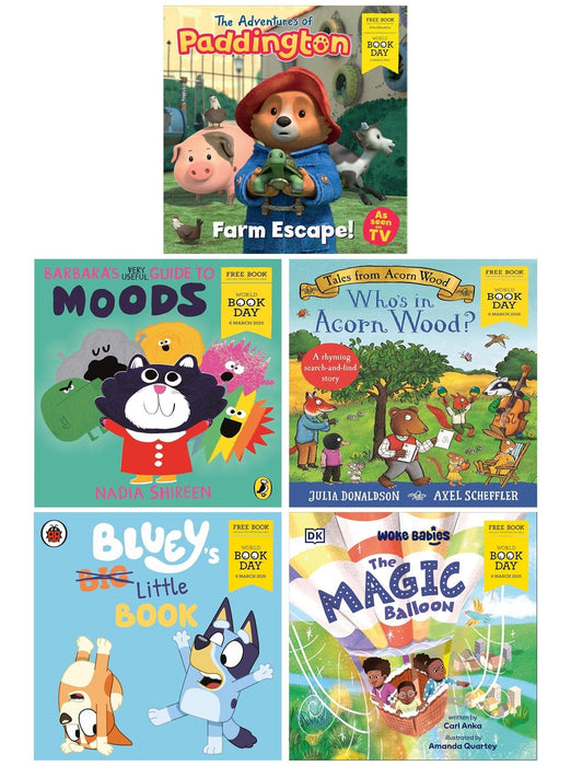 Beginning Readers: World Book Day 2025 Collection 5 Books Set - Ages 0-5 - Paperback