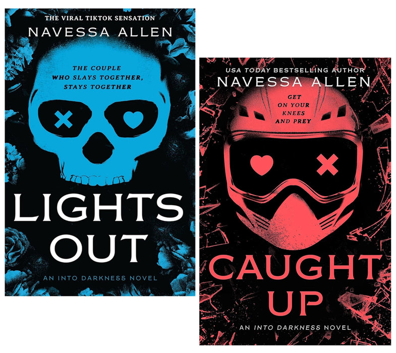 An Into Darkness Series By Navessa Allen (Lights Out & Caught Up) 2 Books Collection Set - Fiction - Paperback