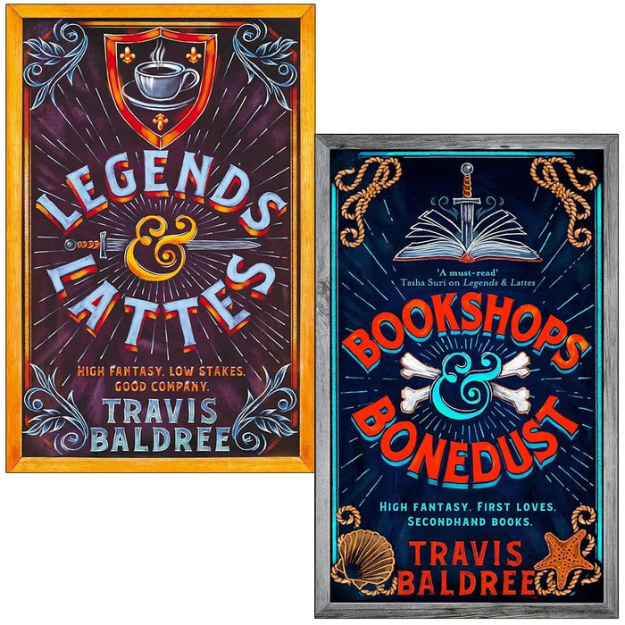 Legends & Lattes Series by Travis Baldree 2 Books Collection Set - Fiction - Paperback