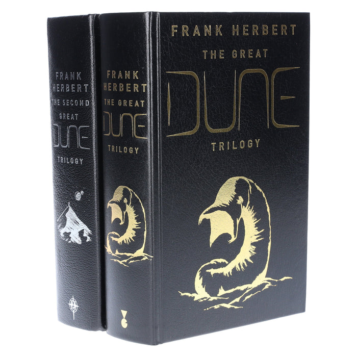The Complete Dune Collection (Omnibuses) By Frank Herbert 2 Books Set - Fiction - Hardback
