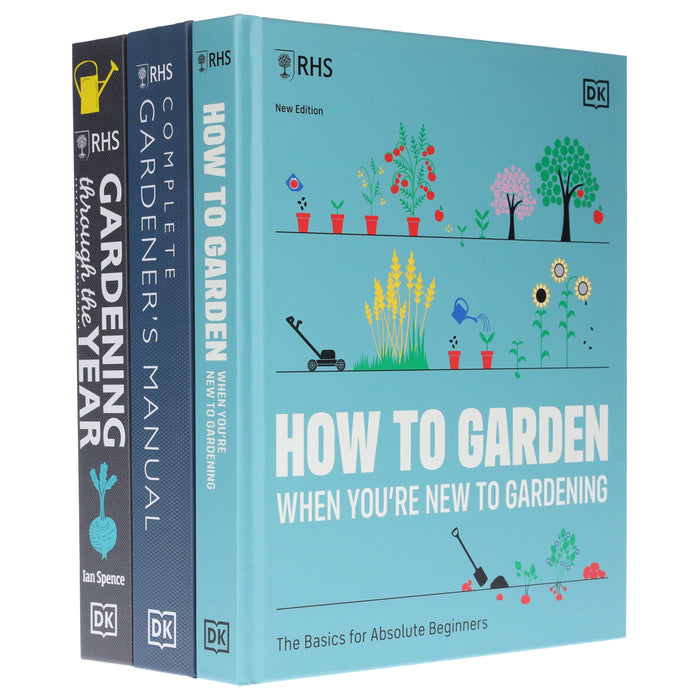 RHS Gardening Collection By DK: 3 Books Collection Set - Non Fiction - Hardback