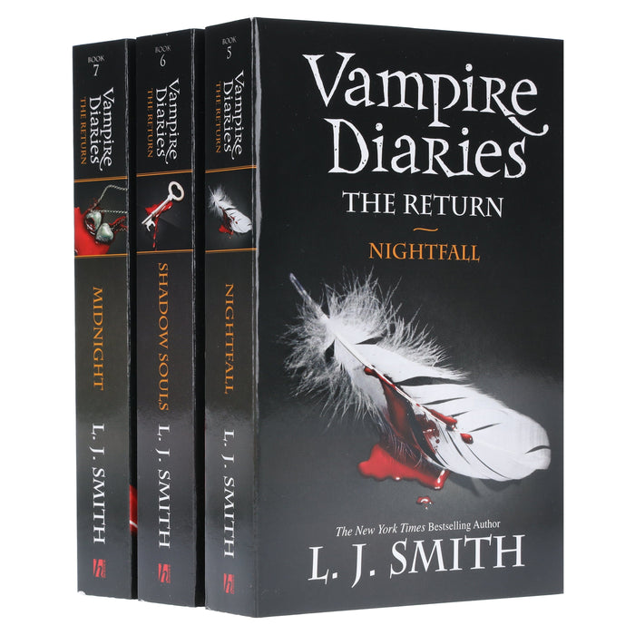 Vampire Diaries The Return Series-2 By L J Smith Book 5 To 7 Collection 3 Books Set - Ages 12-17 - Paperback