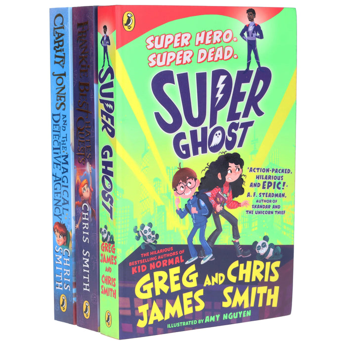 Chris Smith And Greg James 3 Books Collection Set - Ages 9-12 - Paperback