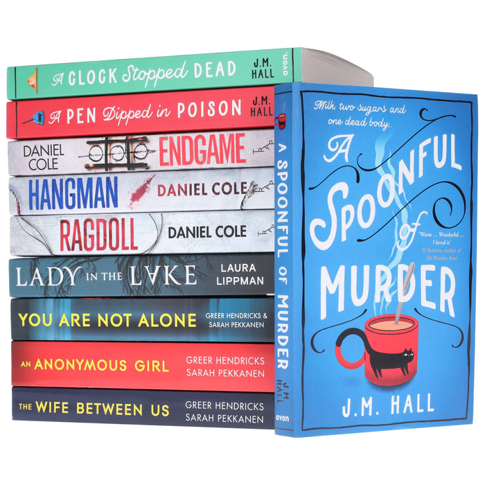 Psychological & Crime Thriller Collection Bundle 10 Books Set – Fiction - Paperback
