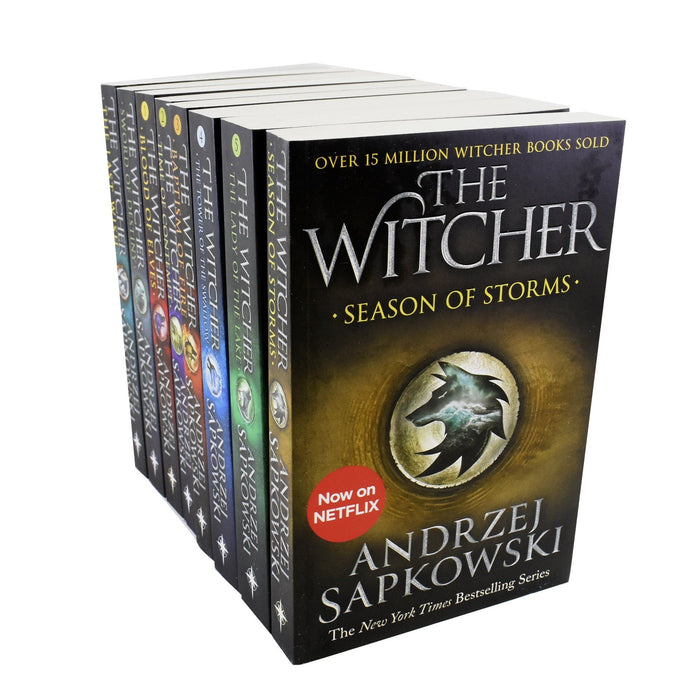 Damaged - The Witcher Complete Series By Andrzej Sapkowski 8 Books Set Collection - Fiction - Paperback - T 55