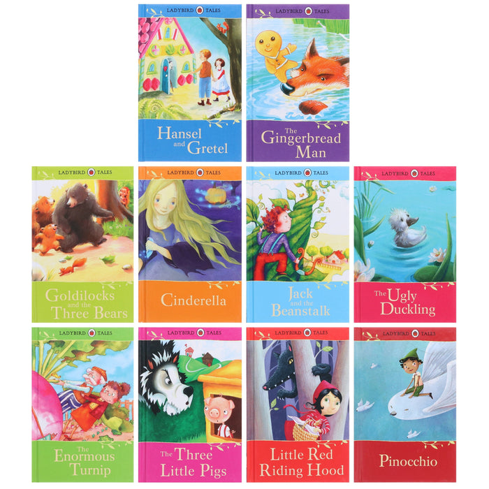 Damaged - Ladybird Tales: The Classic Collection 10 Books Set - Ages 3+ - Hardback M 33