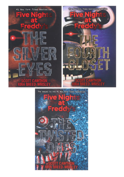 Damaged - Five Nights At Freddy's by Scott Cawthon 3 Books Collection Set - Age 13-17 - Paperback M 32