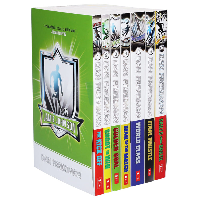Jamie Johnson Football Series 7 Books Collection Set By Dan Freedman- Ages 9-14 - Paperback