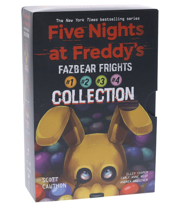 Five Nights at Freddys: Fazbear Frights By Scott Cawthon 4 Books Boxed Set – Ages 12+ - Paperback