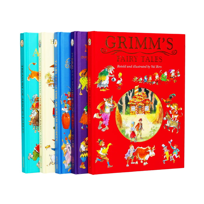 Fairy Tale Treasuries Series by Val Biro 5 Books Collection Set - Ages 4+ - Hardback