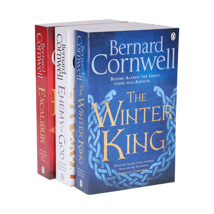 The Winter King - Warlord Chronicles by Bernard Cornwell: 3 Books Collection Set - Fiction - Paperback