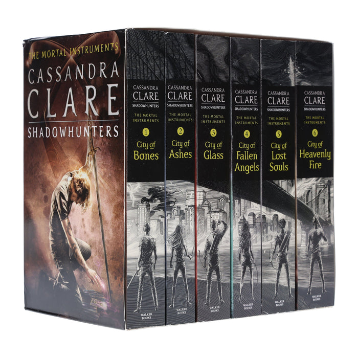Shadowhunters by Cassandra Clare - The Mortal Instruments 6 Books Collection Box Set - Ages 14+ - Paperback