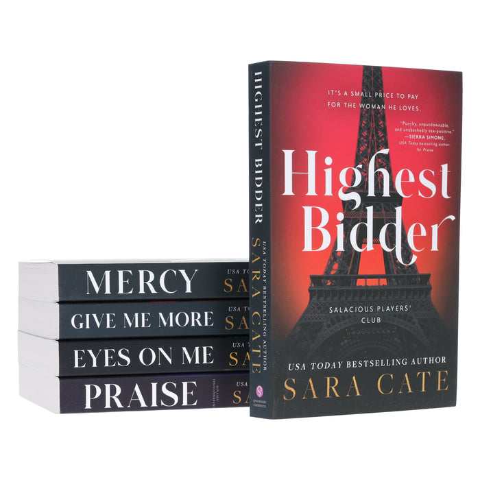 Salacious Players Club Series By Sara Cate 5 Books Collection Set - Fiction - Paperback