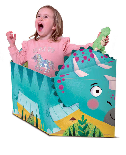 Convertible Dinosaur By Claire Philip Great Value Sit In Dino, Interactive Playmat & Fun Storybook - Ages 2+ - Board Book