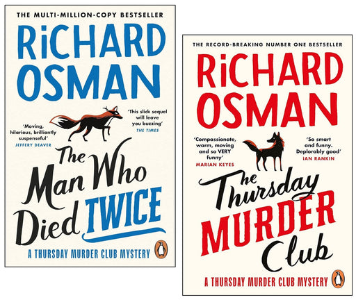 Thursday Murder Club by Richard Osman: 2 Books Collection Set - Fiction - Paperback