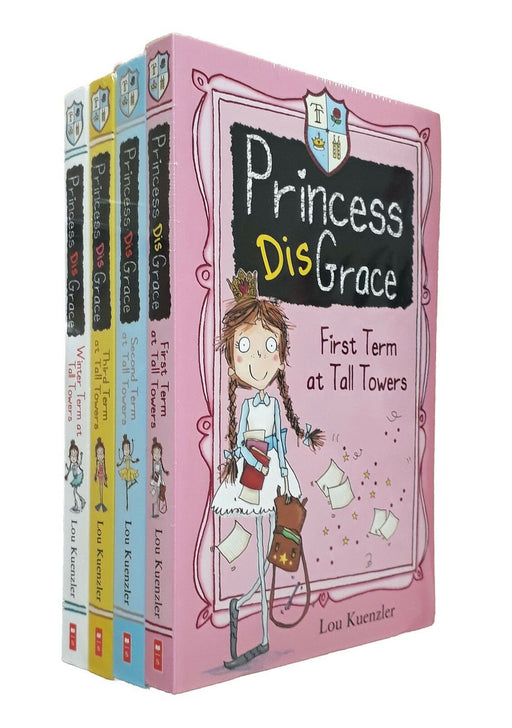 Princess Disgrace 4 Books Collection by Lou Kuenzler - Age 4+ - Paperback