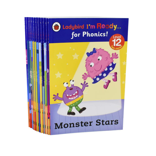 Ladybird I'm Ready for Phonics 12 Books Collection - Ages 5-7 - Paperback