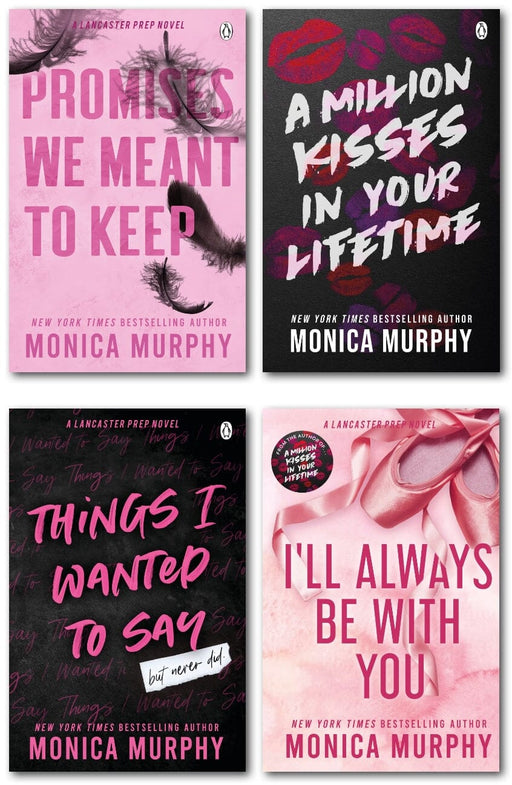 Lancaster Prep Series by Monica Murphy 4 Books Collection Set - Fiction - Paperback