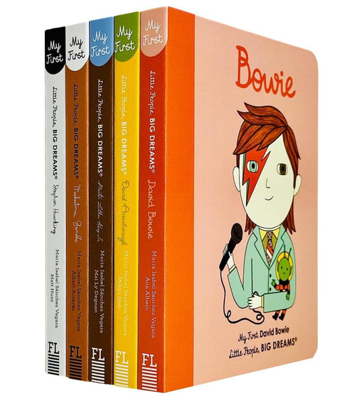 Little People, Big Dreams: Genius Mens 5 Books Collection Set 2 - Ages 2-4 - Board Book