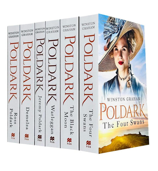 Poldark Series by Winston Graham Books 1-6 - Fiction - Paperback