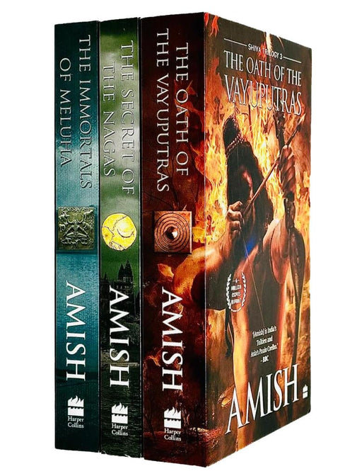 The Shiva Trilogy by Amish Tripathi 3 Books Collection - Fiction - Paperback