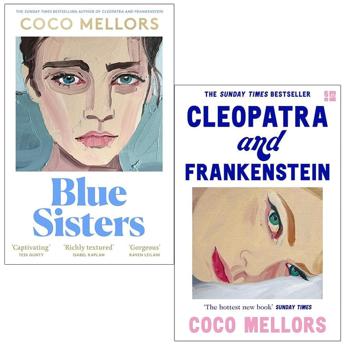 Cleopatra and Frankenstein & Blue Sisters By Coco Mellors: 2 Books Collection Set - Fiction - Paperback/Hardback
