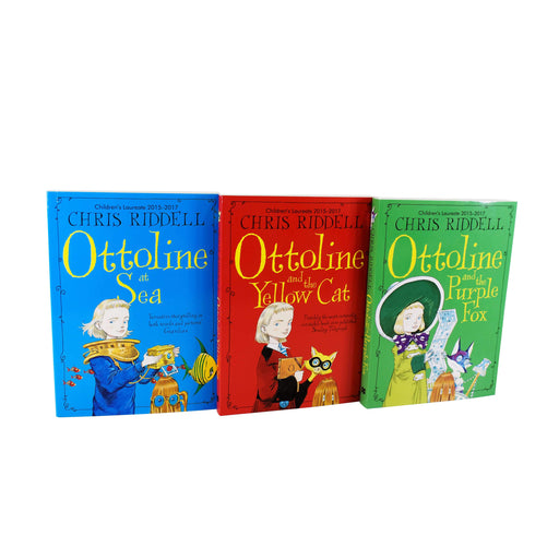 Chris Riddell Ottoline Collection 3 Books Set - Paperback - Age 7-9